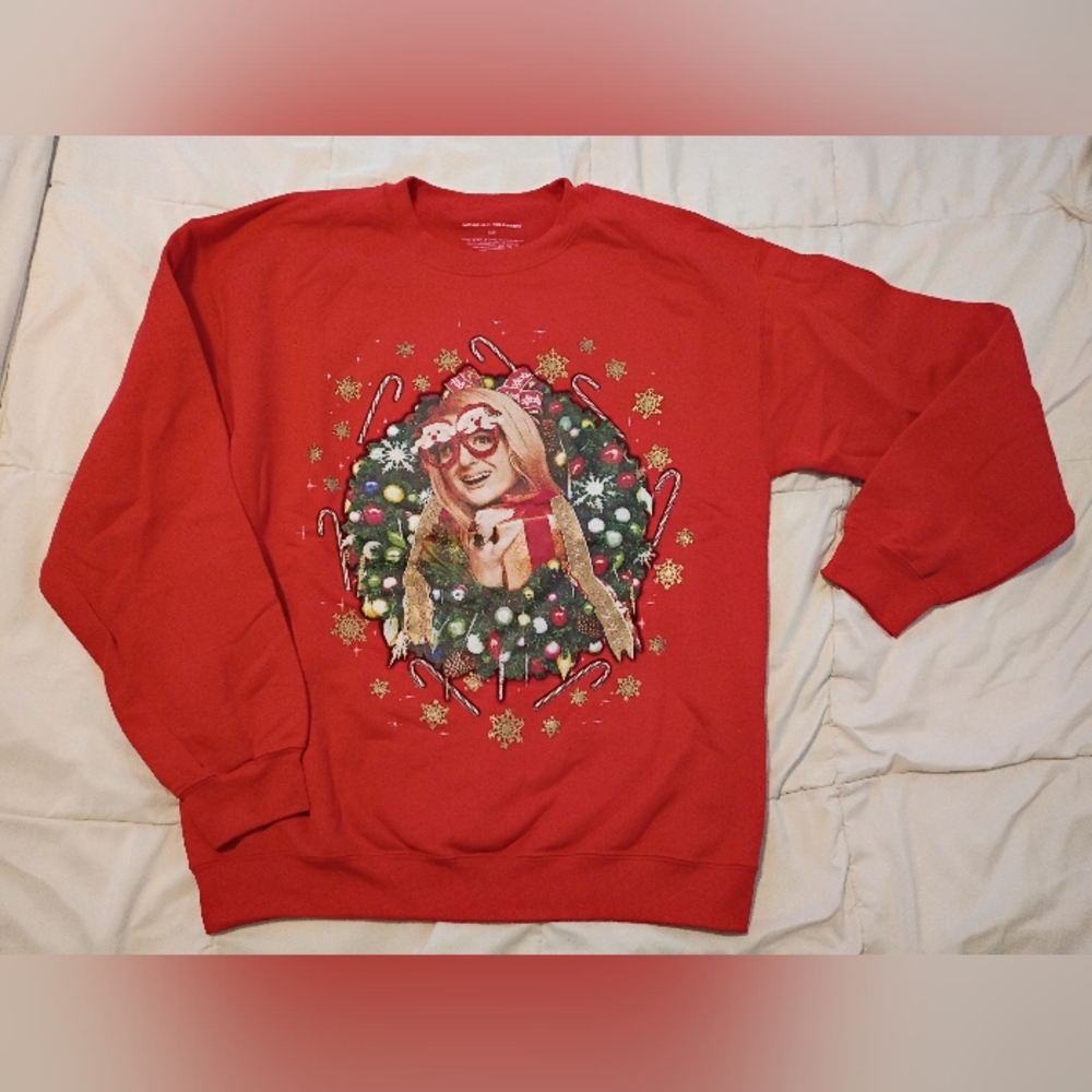Meghan Trainor Christmas Sweatshirt Size Medium